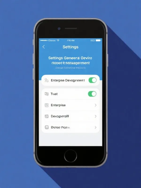 苹果iOS信任证书图解